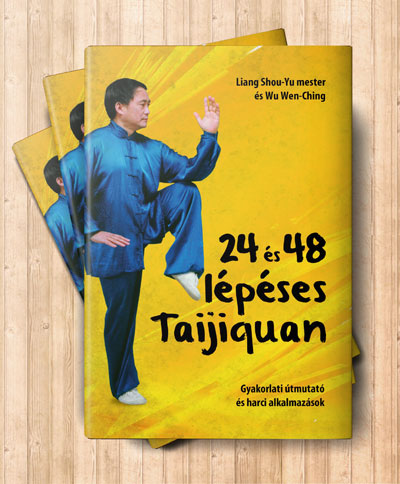 24 és 48 lépéses taijiquan könyv borítója
